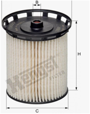 Фильтр топливный Hengst E450KP D348 (PU 10 010 z) AUDI Q7 2015/01